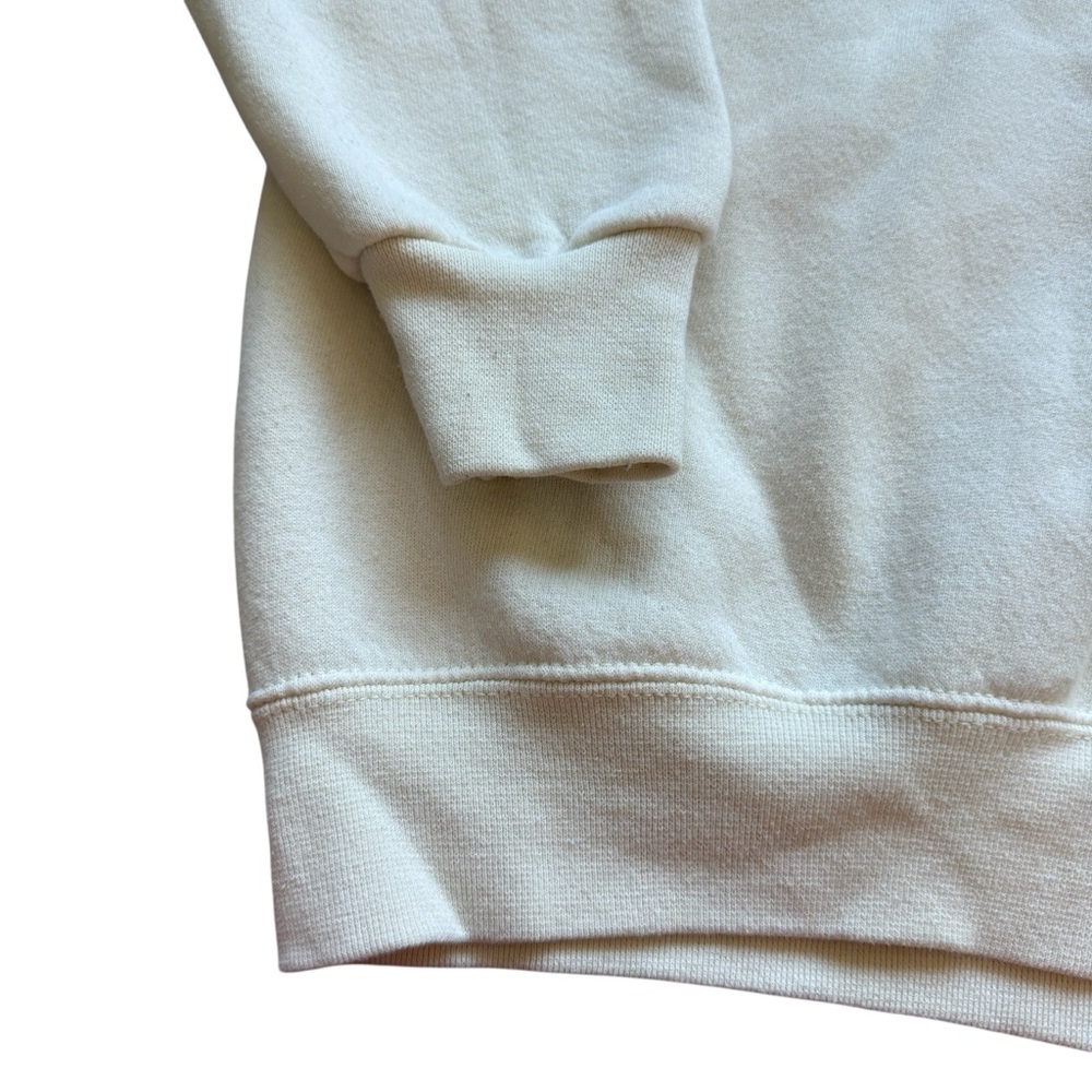 VINTAGE Michigan Wolverines Crewneck Sweatshirt USA Made Heavyweight L Oversized - Picture 3 of 7